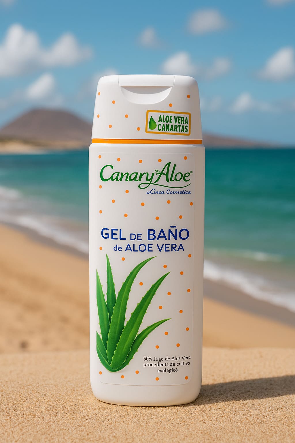 Gel de Baño Aloe Vera CanaryAloe – Fuerteventura