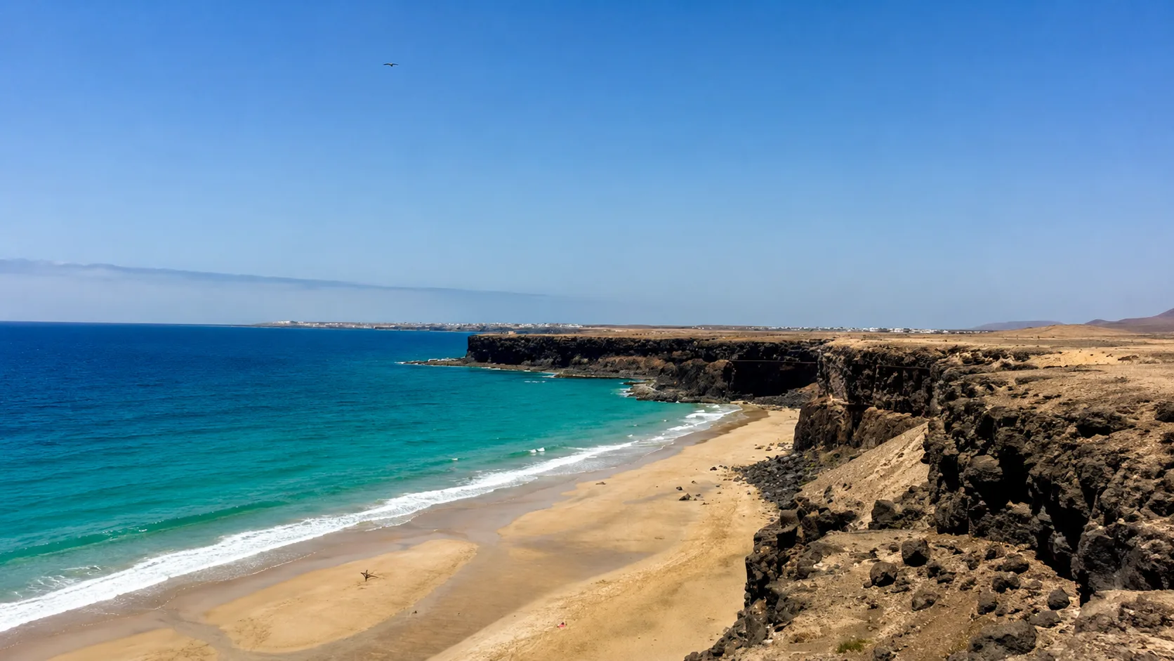 Playa de la Escalera en El Cotillo